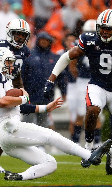 No. 16 Auburn cruises by Samford 52-0